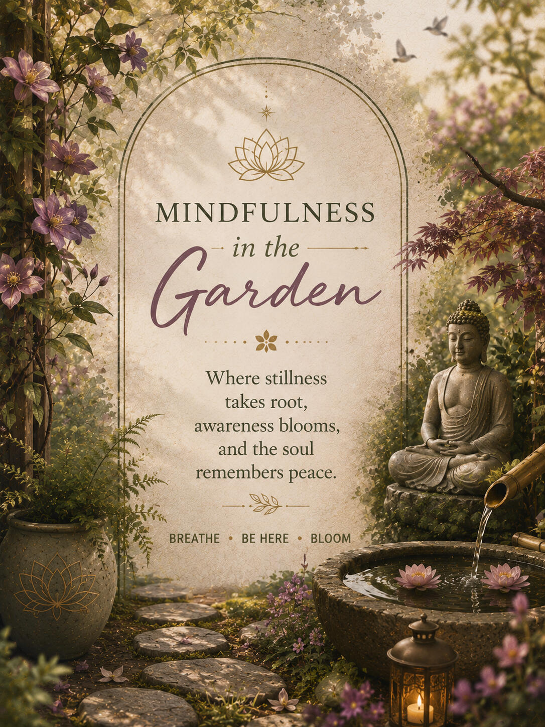 Mindfulness in the Garden